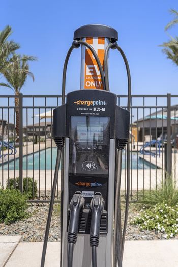 Community ev charging station